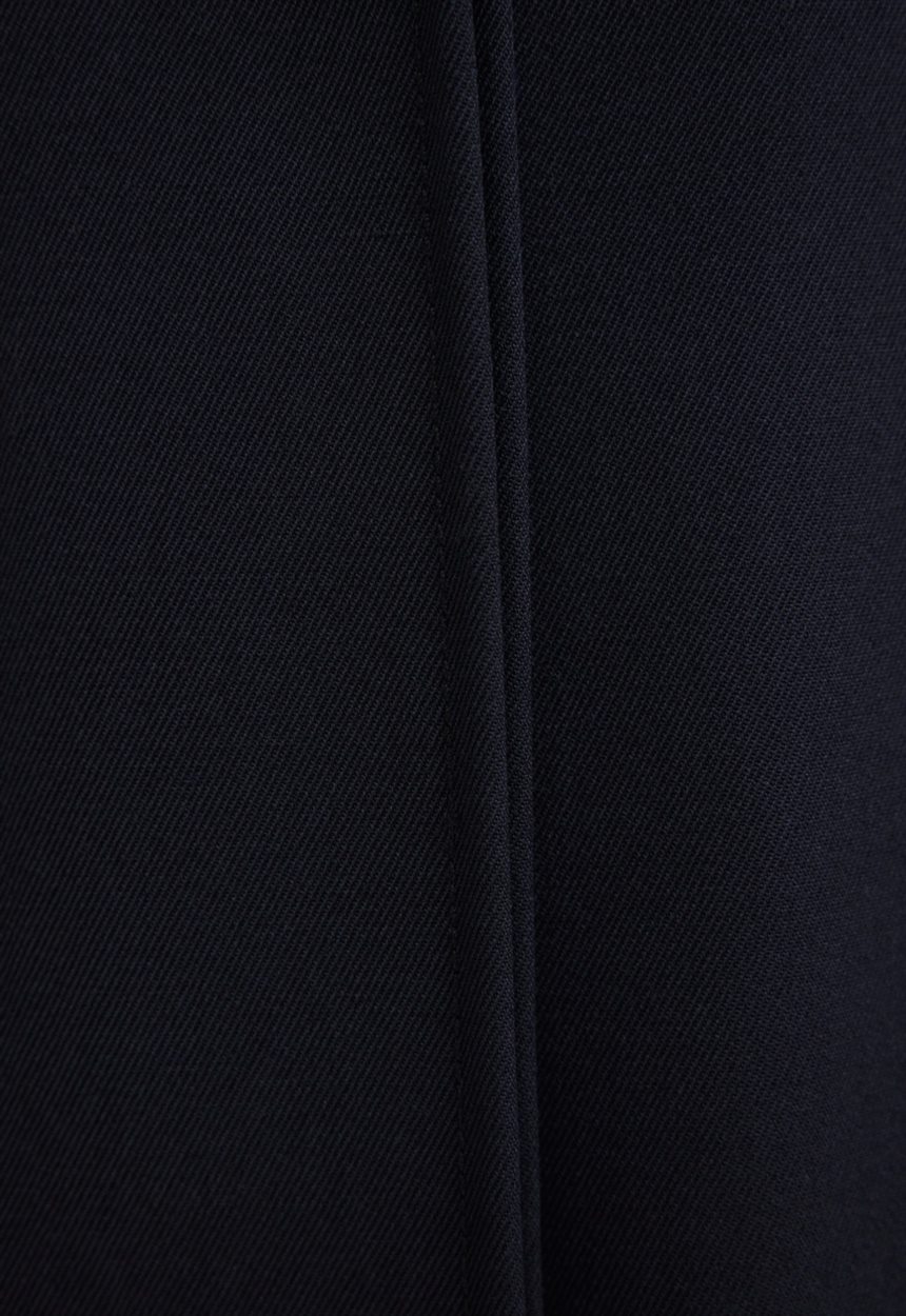 Jac + Jack McLaren Wool Twill Coat - Black